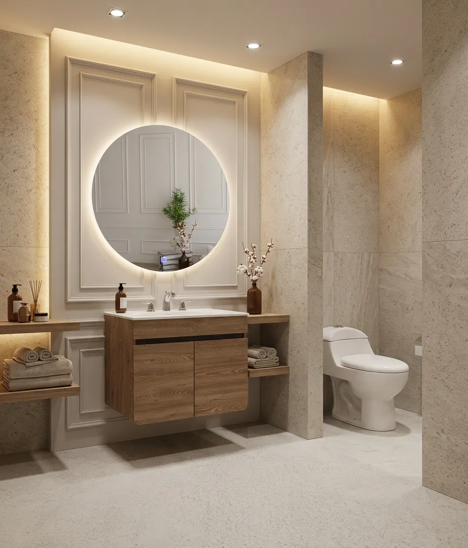 Bano Contemporaneo Construir Mejor 1