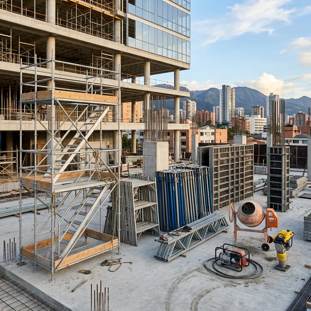Alquiler de equipos y maquinaria para construcción en Bogotá